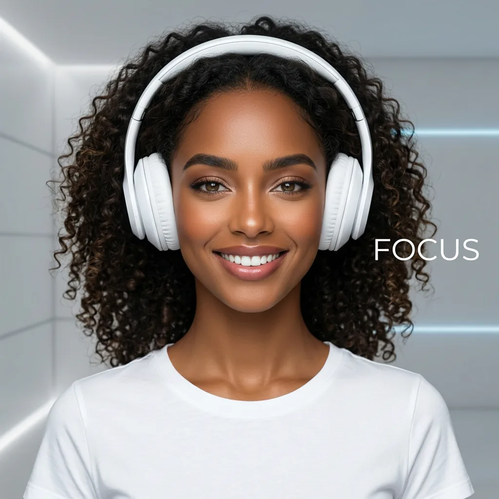 Headphones ad