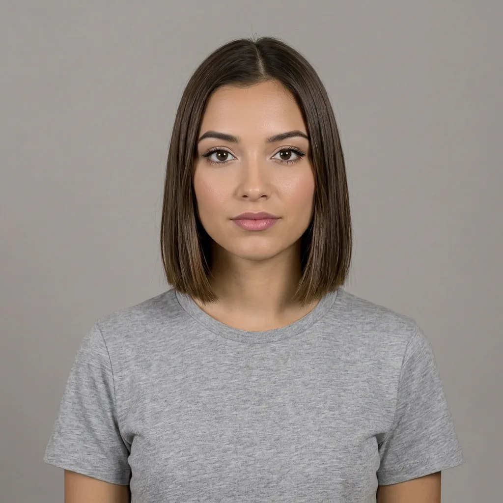 Same creator with a short chin-length bob
