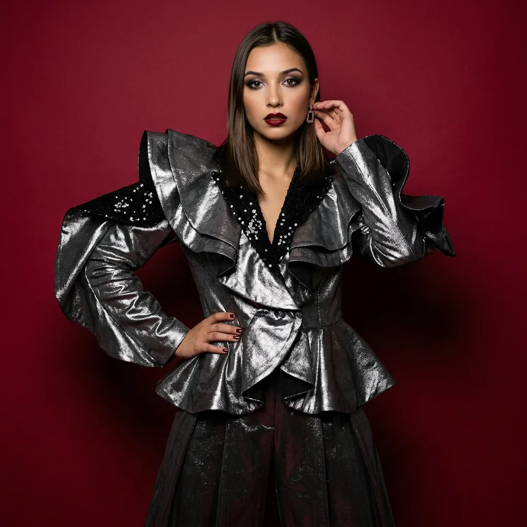 Same creator in a high-fashion editorial